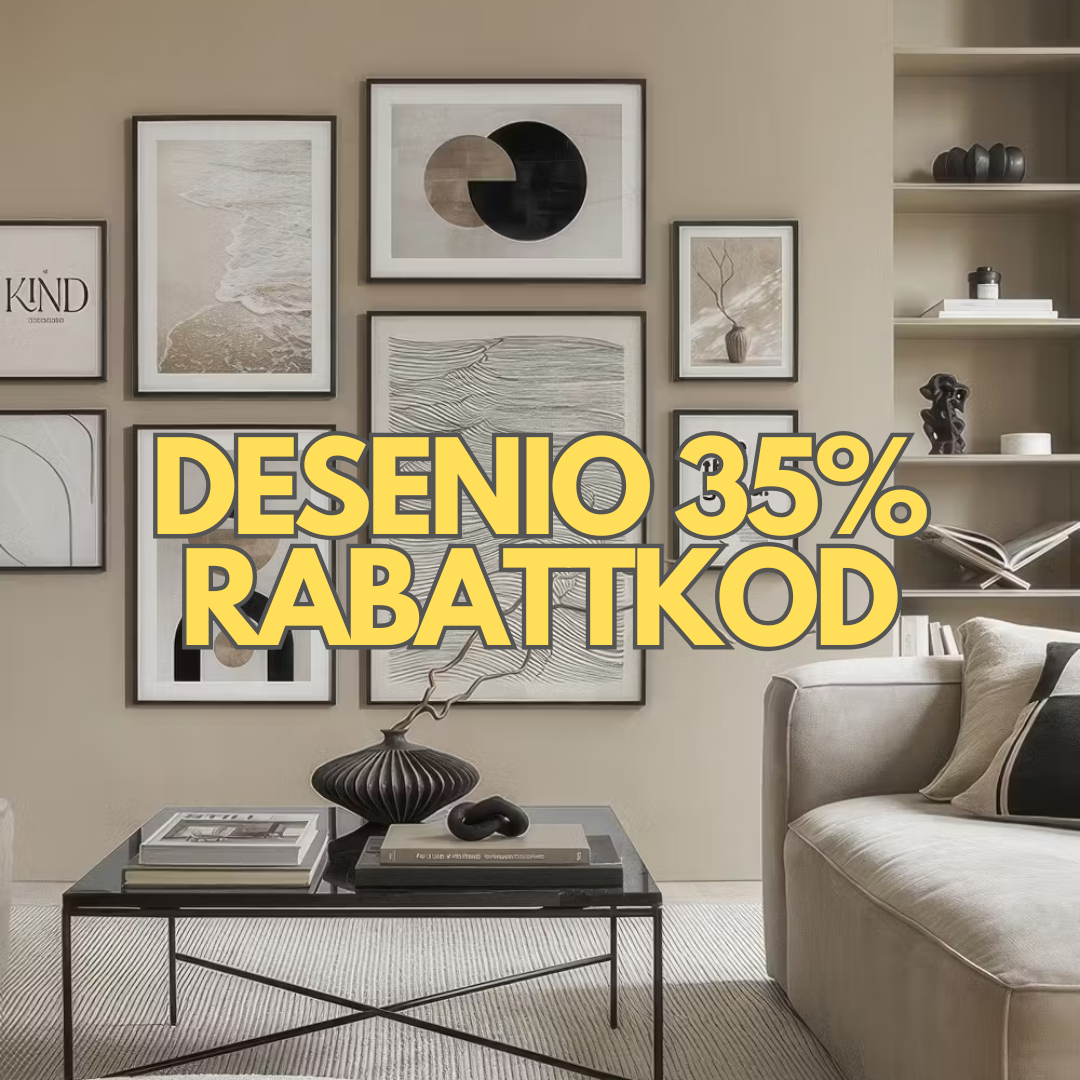 Desenio rabattkod 2025