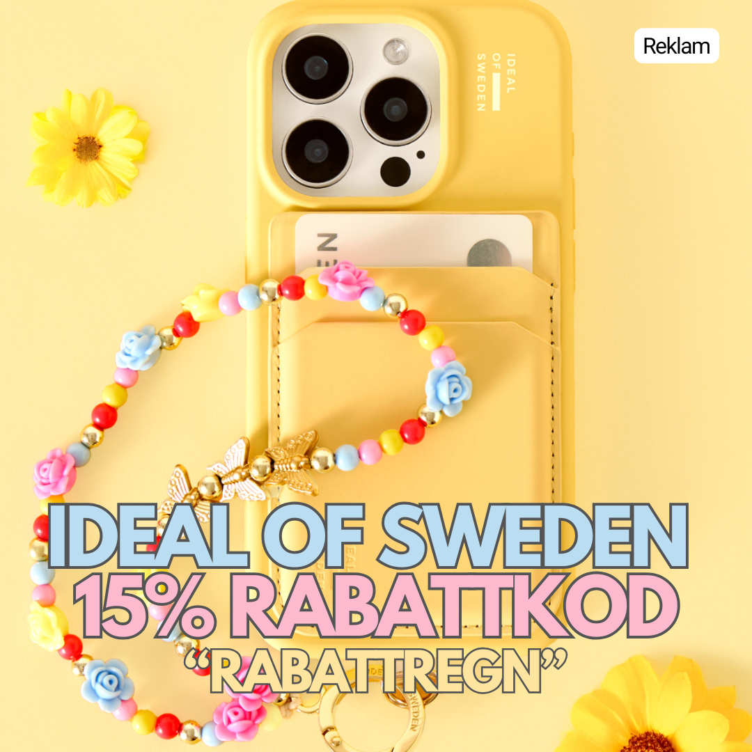 🎉 Ideal of Sweden Rabattkod – 15% på ALLT med koden RABATTREGN!