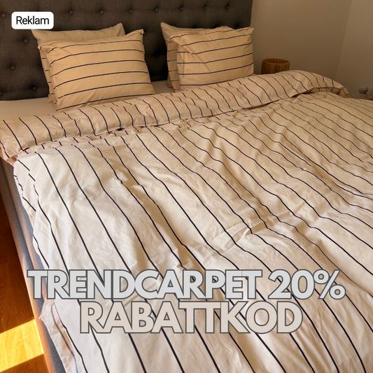 Trendcarpet rabattkod 2026 – 20% på mattor, gardiner & inredning